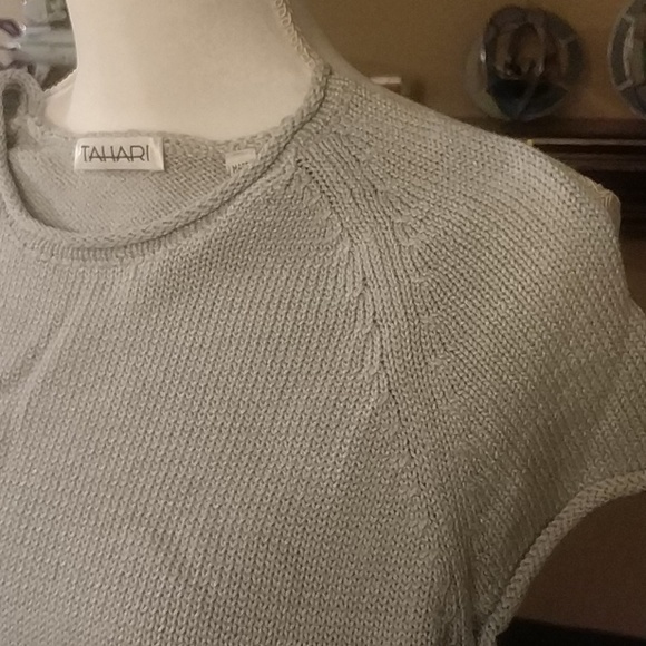 Tahari Blue Sweater - Picture 3 of 6